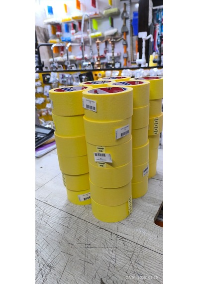 Ve-ge Maskeleme Bant Kağıt Bant Sarı 48x25mm 1 Koli 36 Adet