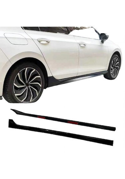 Paşa Volkswagen Golf 8 2021-2024 8r Yan Marşpiyel Seti Plasti
