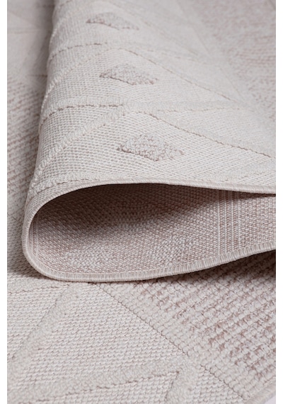 Seyran Loopy 620 Krem - Bej Halı Ince Mutfak Kilim Salon Kesme Halı Yolluk Koridor Halısı Krem - Bej