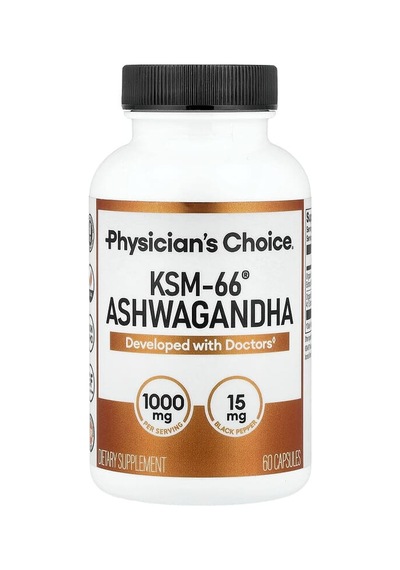 Physician's Choice, Ksm-66 As-hw-aga-ndha, 60 Capsules