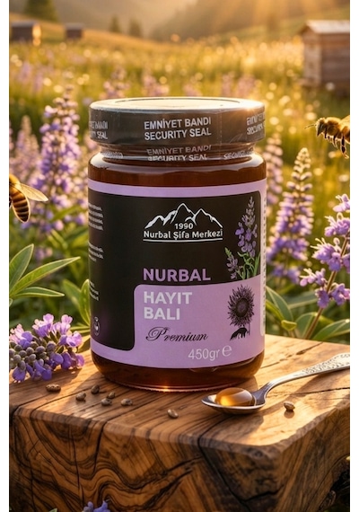Nurbal Şifa Merkezi Hayıt Balı 450 G