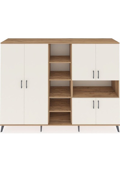 Hyperion Dolap 13 Raflı 6 Kapaklı 220x44x163 Çam-aytaşı/çam Aytası/atlas Çam - Atlas Çam Hyperion Dolap 13 Raflı 6 Kapaklı 220x44x163 Çam-aytaşı/çam Aytası/atlas Çam - Atlas Çam