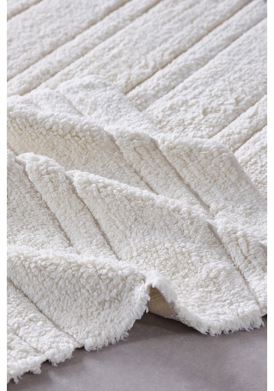 Doquhome Pera Banyo Paspası Krem 60x100cm Krem