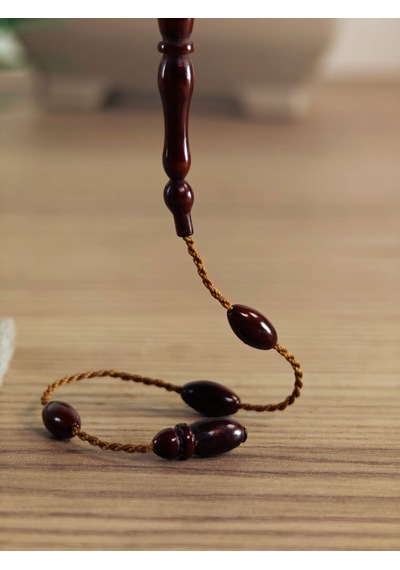 Kuka Tesbih Orijinal Kuka Ağacının Meyvesinden Yapılmıştır Kuka Tesbih Hediyelik Ürün Açık Gri