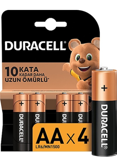 Duracell Kalem 4'lü Pil
