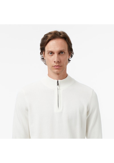 Nautica Erkek Krem Classic Fit Kazak Düz S57104t Krem