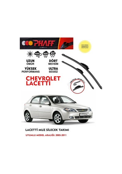 Chevrolet Lacetti Ön Muz Silecek Takımı 2005-2011