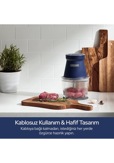 Kablosuz Rondo & Doğrayıcı - Şarjlı & Çok Amaçlı Belirtilmemiş