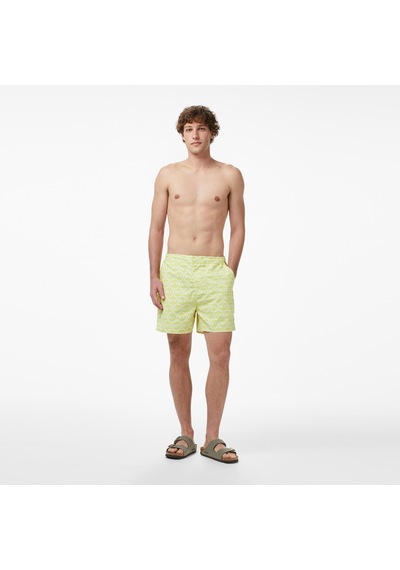 Unıted4 Regular Fit Erkek Sarı Deniz Şortu Nıter