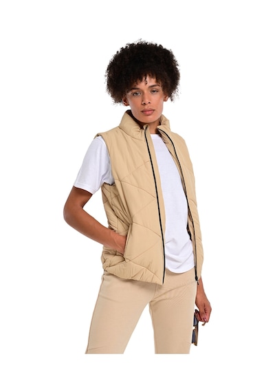 Sportive Avila Kadın Bej Günlük Stil Yelek 24kk015-oat 1656598 Bej