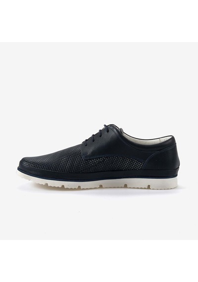 Kemal Tanca Hakiki Deri Erkek Spor & Sneaker Ayakkabı 18520 Lacivert