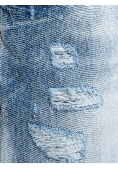 Loose Tapered Loose Fit Erkek Pantolon Denim