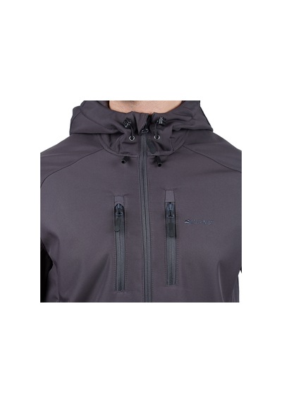 Alpinist Peak Softshell Erkek Outdoor Mont Antrasit 001