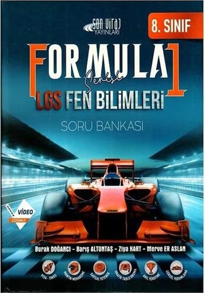 2022 8.Sınıf LGS Fen Bilimleri Formula 1 Soru Bankası- Son Viraj Yayınları