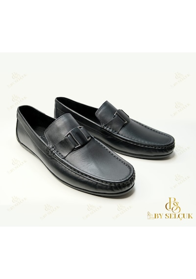 Loafer Analin Deri Siyah
