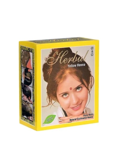 Hint Kınası (Sarı) 6'Lı