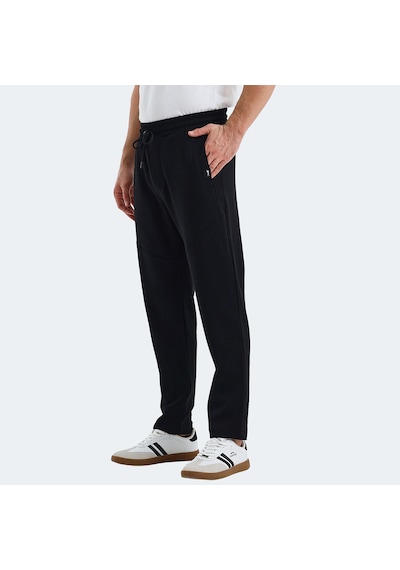 Slazenger VASHTI Erkek Cepli Siyah Eşofman Altı