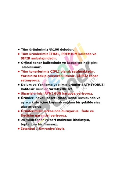 Rıcoh Sp100/sp100sf Uyumlu Toner