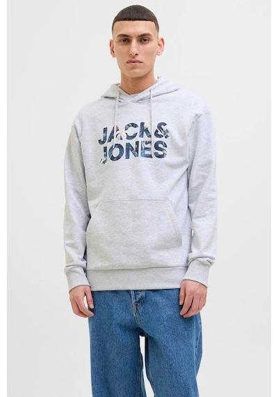 Jack & Jones Erkek Sweat 12268128 Açık Gri Açık Gri