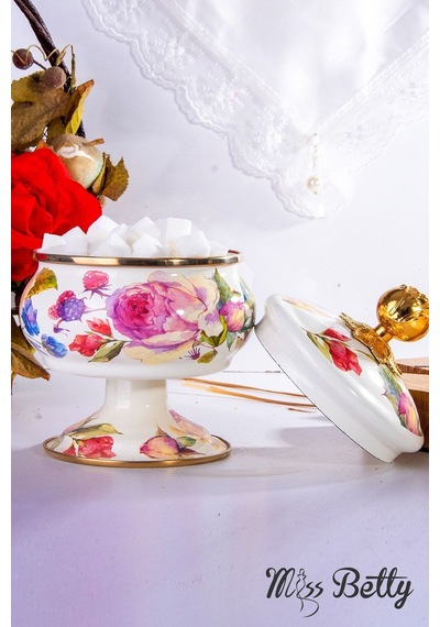 Mıss Betty 16895 Rose Deluxe Ayaklı Sekerlık Pembe