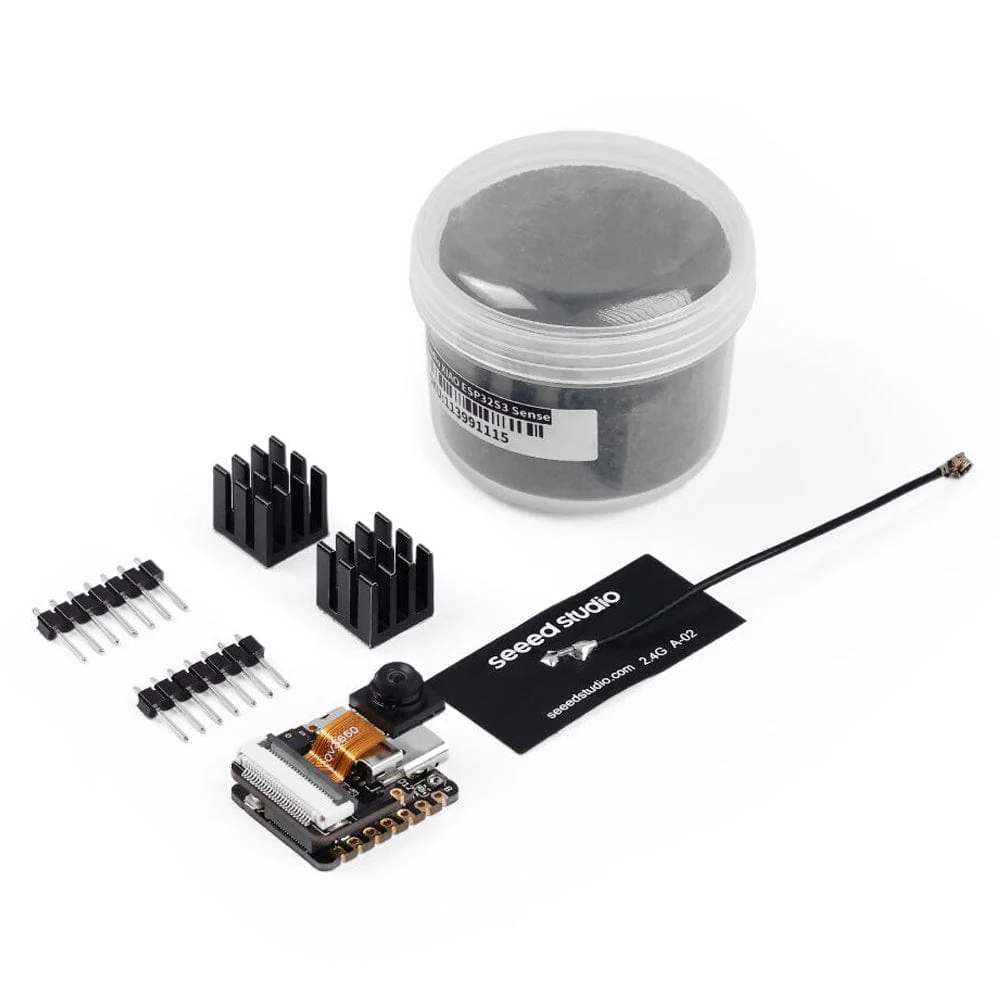 Seeed Studio Xıao Esp32-s3 Sense Wifi Cam Ov3660 Kamera Ve Mikrofonlu Geliştirme Kartı