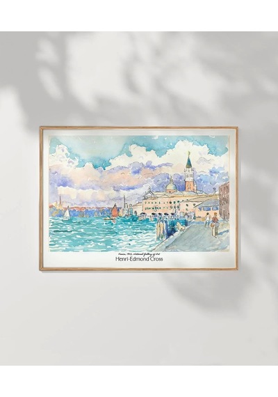 Çerçevesiz Poster Henri-edmond Cross Venedik