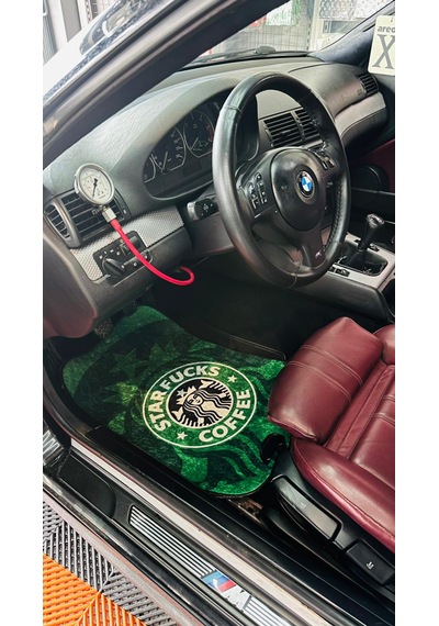Starfucks Lüks Halı Paspas Takımı