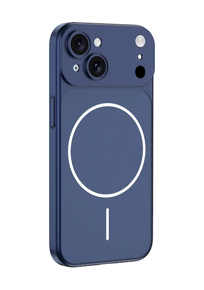 Apple Uyumlu iPhone 15 Kılıf Zore M-safe Şarj Özellikli Kamera Korumalı Spark Kapak