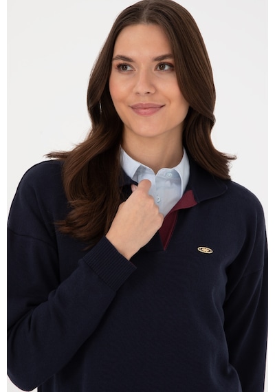 U.S. Polo Assn. U.s. Polo Assn. Kadın Lacivert Kazak /triko 50314905-vr033