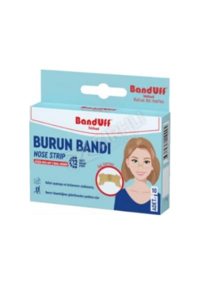 5 Adet Banduff Sağlık Burun Bandı Küçük/orta