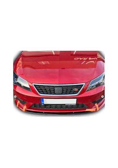 Seat Leon 2017+ Uyumlu Yedek Parça Ön Tampon Eki Boyasız Fiber