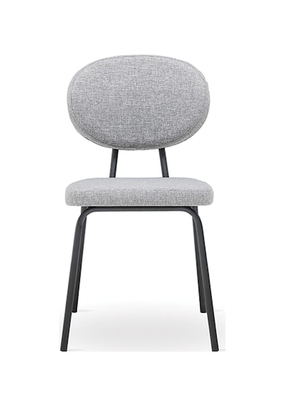 Enza Home Flabel Sandalye-Koyu Gri