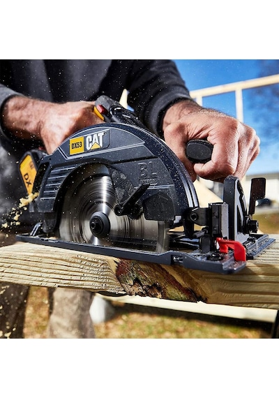 Cat DX53BC 18Volt 2.0Ah Li-ion 185MM Tek Akülü Kömürsüz Profesyonel Daire Testere