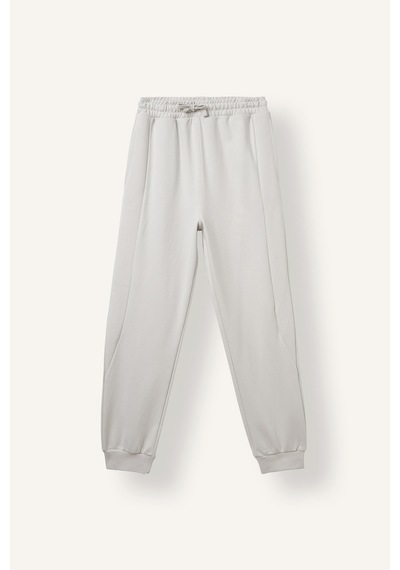 Defacto Bağcıklı Elastik Belli Jogger Fit Eşofman Altı Erkek Çocuk I3169a826wngr503 Gri-gr503