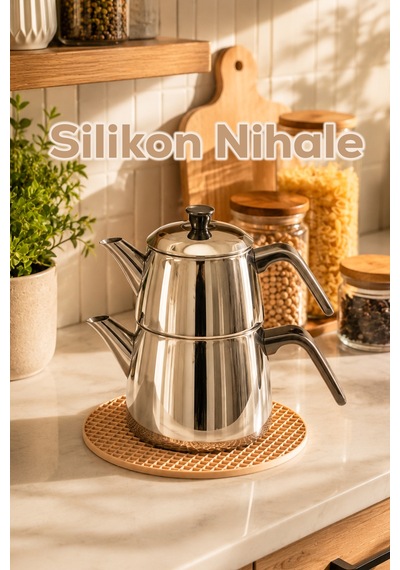 Porsima 31012-1 Silikon Yuvarlak Nihale 20cm Krem