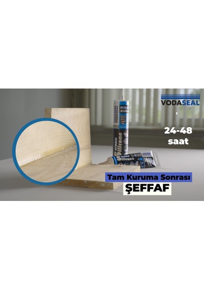 Hs602 - Hibrit Silikon Şeffaf Kartuş-280ml Renkli