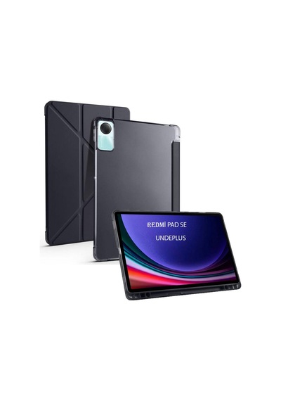 Xiaomi Uyumlu Redmi Pad Se Kılıf Kalem Bölmeli Trifolding Case