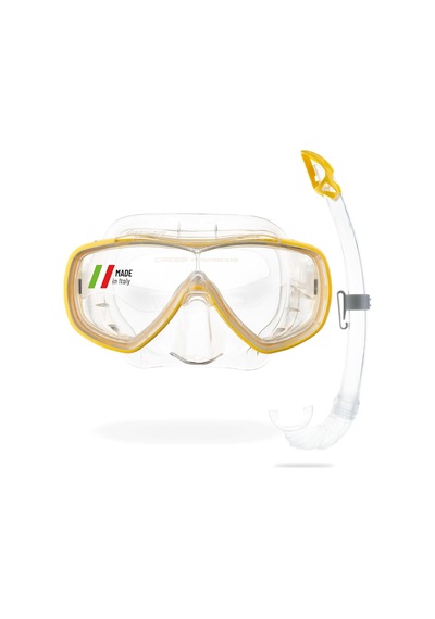 Unisex-erwachsene Onda Mare Schnorchelset Tauchset Taucherbrille Genel