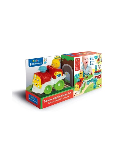 17848 Baby Clementoni - Bebek Hayvanlar Treni +9 Ay