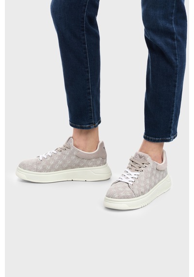 Emporio Armani Bayan Ayakkabı Ew003997 Af23350 U6154 Gri Gri