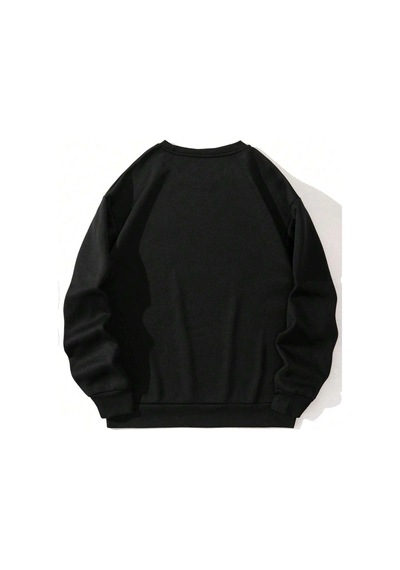 Tarzsokak Nıtagut Halloween Print Sweatshirt Siyah