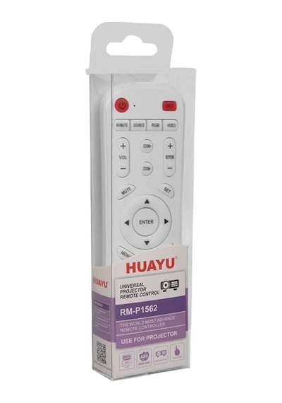 Huayu Rm-p1562 Universal Akıllı Projeksiyon Kumandası Tüm Modellerle Geniş Uyumluluk