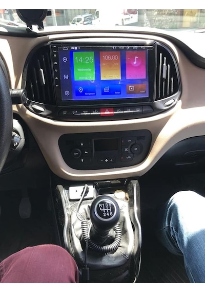Fiat Doblo Android Ekran Teyp Multimedya Ekran 10.1 2Gb Rmm 15-21