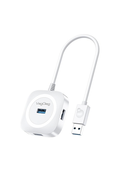 Veggieg 4 Port Usb 3.0 Çoklayıcı Hub Beyaz Sku: Zeus8690010101754