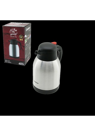 Jenerik 2 L 304 Paslanmaz Çelik Termos - 12 Saat Sıcak / 24 Saat Soğuk