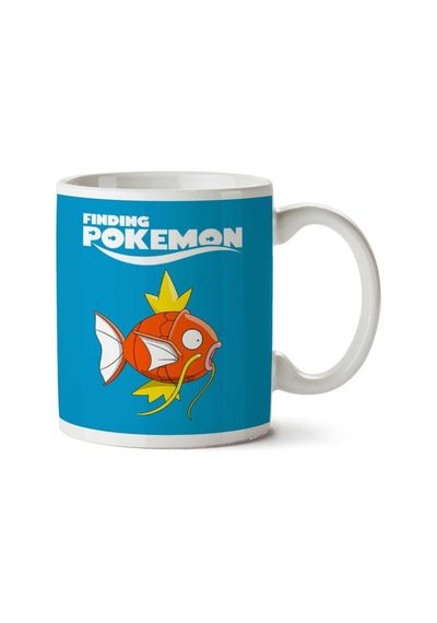Finding Pokemon Nemo Dory İki Tarafı Baskılı Kupa Bardak Çok Renkli