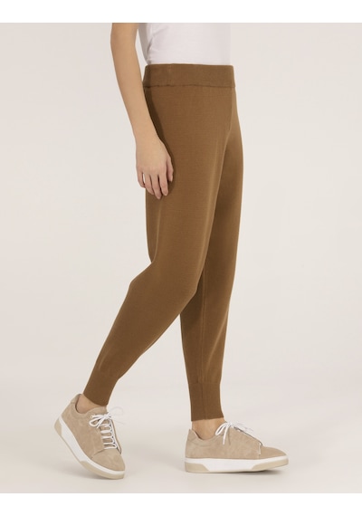 Pierre Cardin Kadın Camel Melanj Triko Pantolon 50261079-vr122 Camel Melanj