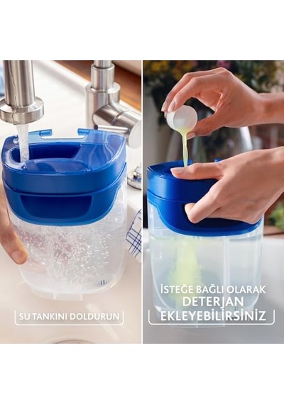 Vileda H2pro%100 Kirli Ve Temiz Suyu Ayıran Temizlik Seti & Mikrofiber Mop