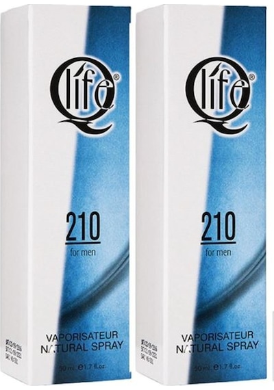 Q Life No:210 Erkek Parfüm EDC 50 ML x 2 Q Life No:210 Erkek Parfüm EDC 50 ML x 2