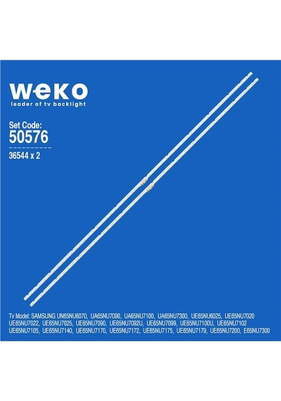 Samsung Ue65nu7090 65'' İnç 2 Adet Tv Led Bar Tvnizi Açıp İçindeki Led Barla Birebir Aynısı Olduğunu Görmeden Almayınız. Sonrasında İade Almamaktayız.